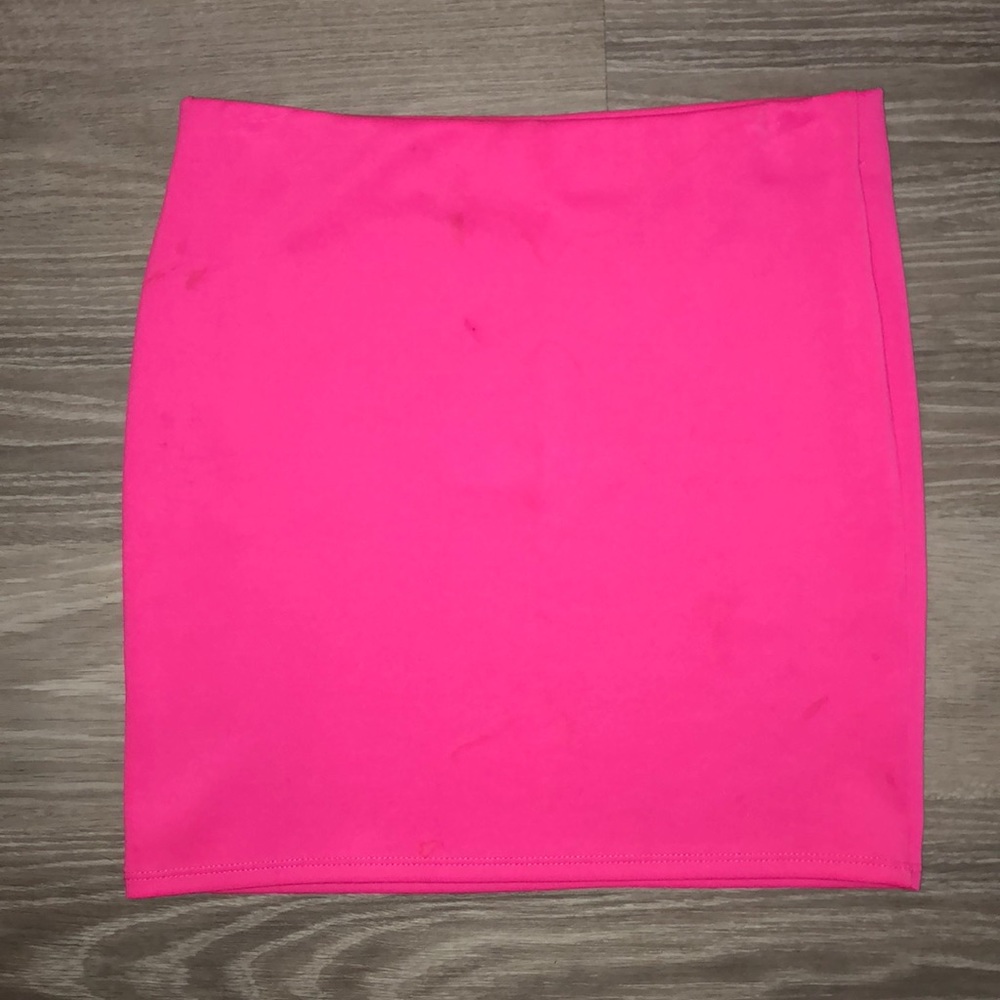 Pink skirt